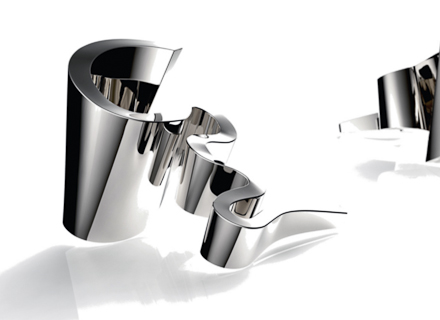 Lemiscus silver cufflinks